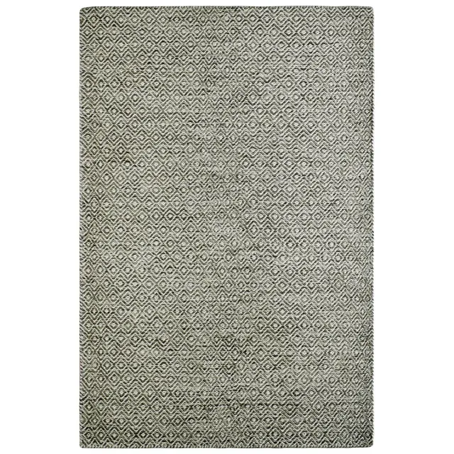 Padiro stijlvol laagpolig vloerkleed 160 x 230 cm - donkerbeige - modern effen ontwerp - voor vloerverwarming - van wol