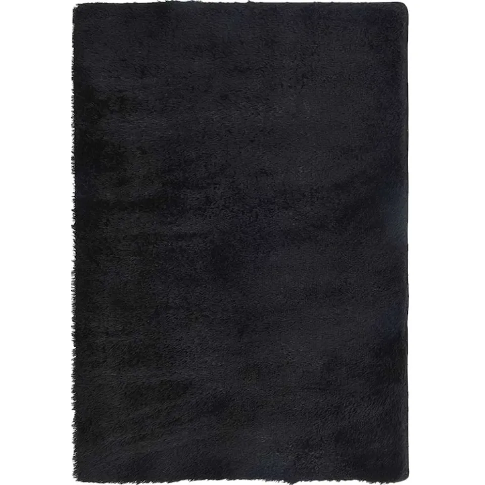 vidaXL Hoogpolig vloerkleed NAVARRA 200x290 cm polyester zwart, foto 3