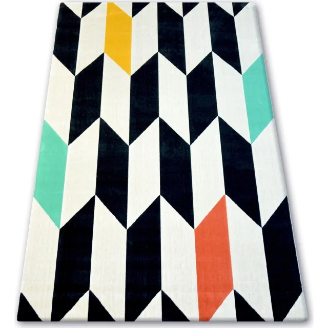 RUGSX Kleden Rugsx Tapijt SCANDI 18239/063 - RUIT , 120x170 cm Wit