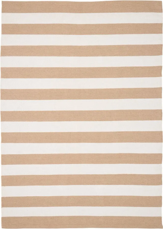 House Nordic Vloerkleed Kunstof Beige - 100% recycled Plastic - 300x200x1cm