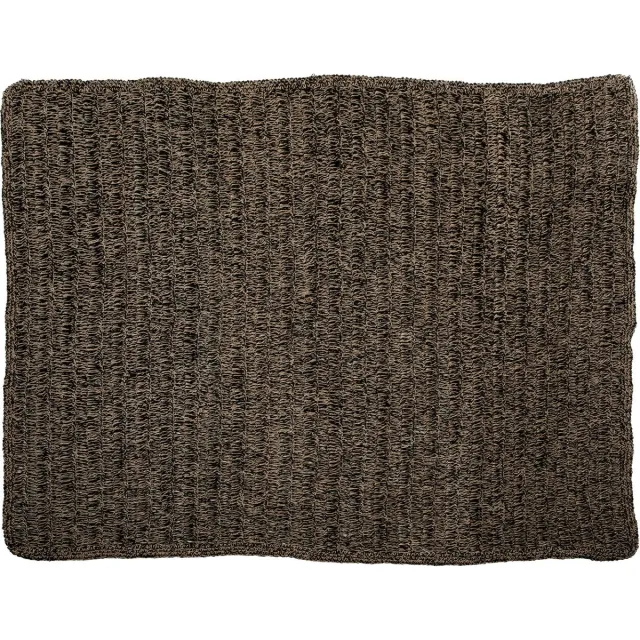 Bazar Bizar Het Seagrass Tapijt - Naturel Zwart - 200x300