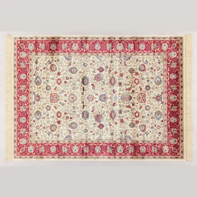 Dutch Lifestyle Viscose - Vloerkleed - Multikleur rood