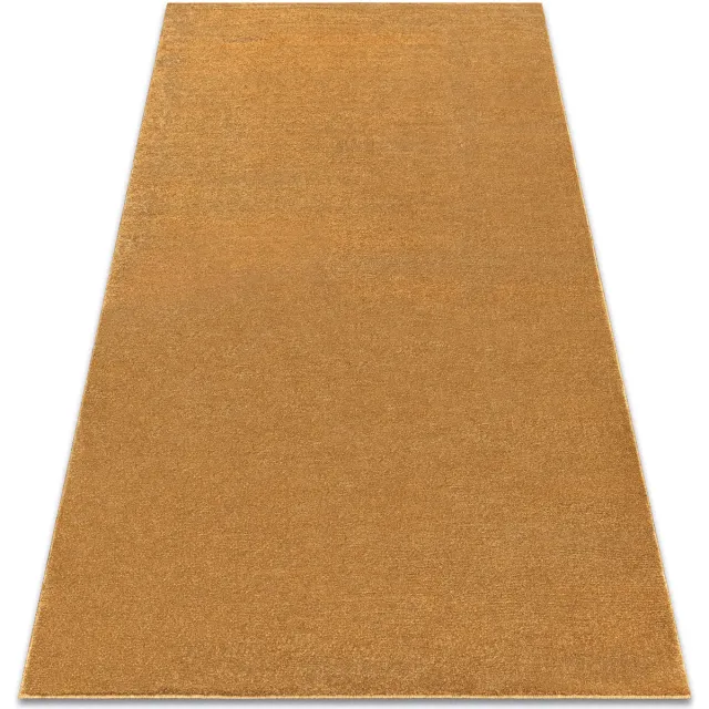 RUGSX Kleden Rugsx Tapijt SOFTY uniform, enkele kleur goud 120x170 cm