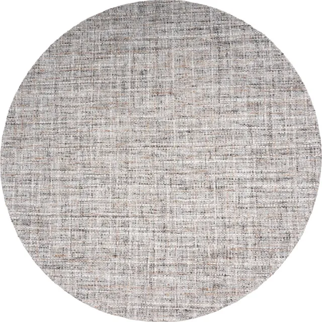 Veer Carpets Vloerkleed Cross Grey/Beige - Wolmix Design Vloerkleed in Scandinavische / Japandi Stijl