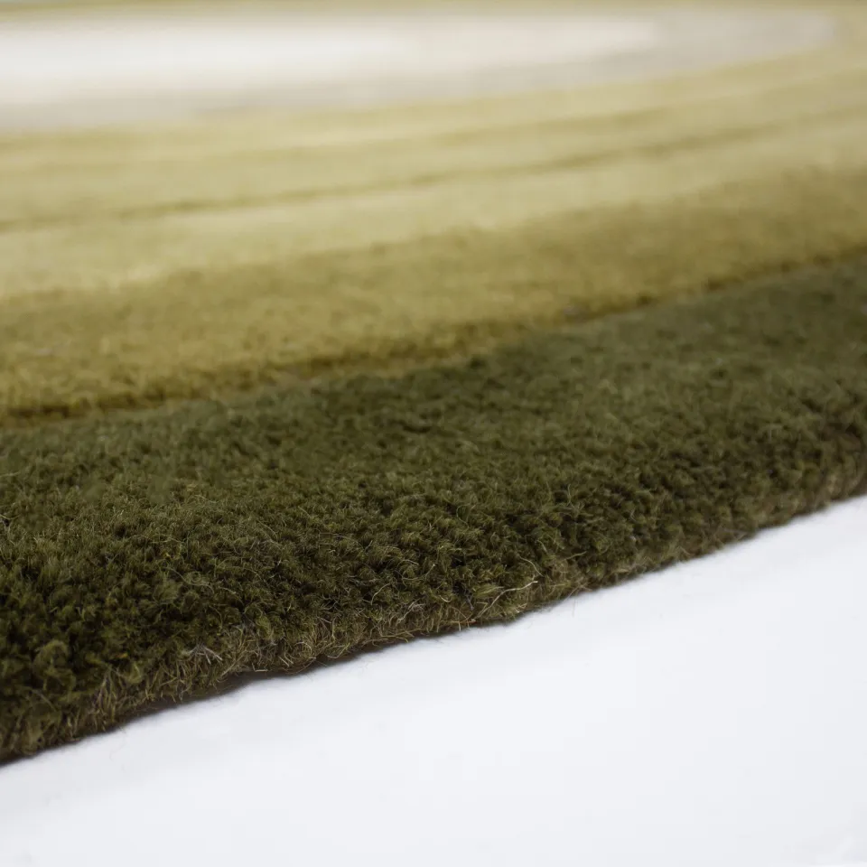 Flair Rugs Puddle Ombre wollen vloerkleed groen, foto 4