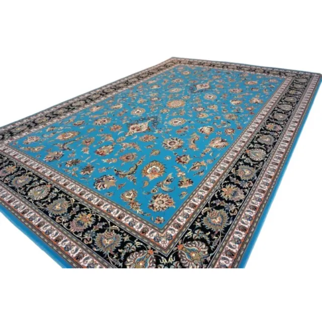 SusaStyle Perzisch Vloerkleed – Afshan Blue – Tapijt 200 x 300 cm blauw