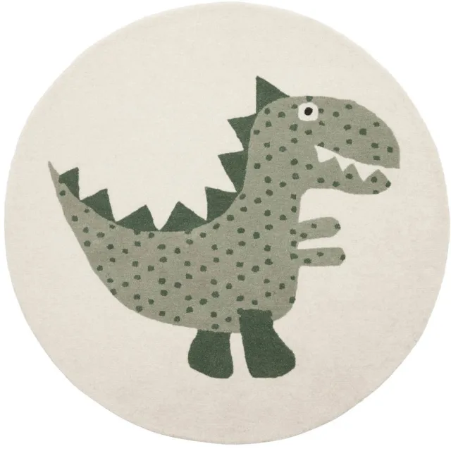 OYOY Mini Dino kindervloerkleed groen