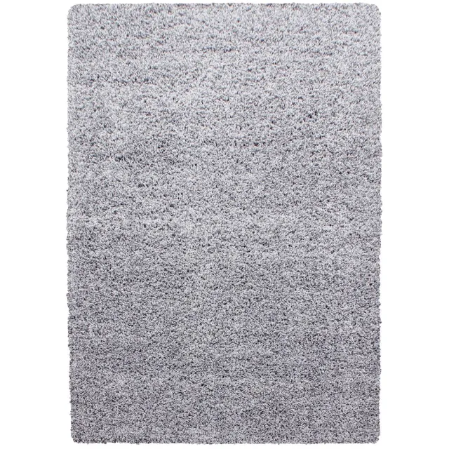Dutch XXL Hoogpolig Vloerkleed | Tapijt | Shaggy | Life | Uni | Lichtgrijs | 160x230 cm