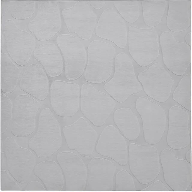 Beliani KAWI - Vloerkleed - Lichtgrijs - Polyester