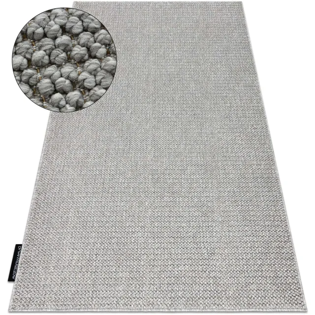 RUGSX Kleden Rugsx Tapijt CASABLANCA LOOP grijskleuring, lus, zacht 200x300 cm