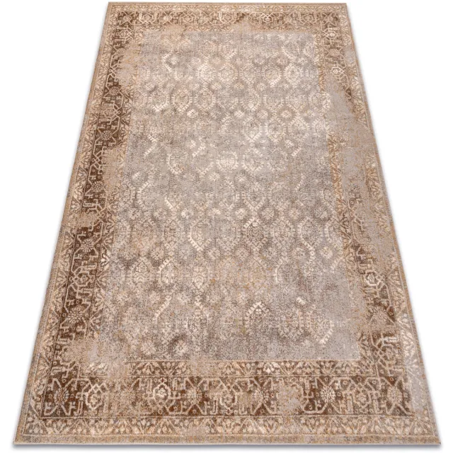 RUGSX Kleden Rugsx Wollen tapijt NAIN Ornament, frame, 1631/51655 gri Grijs