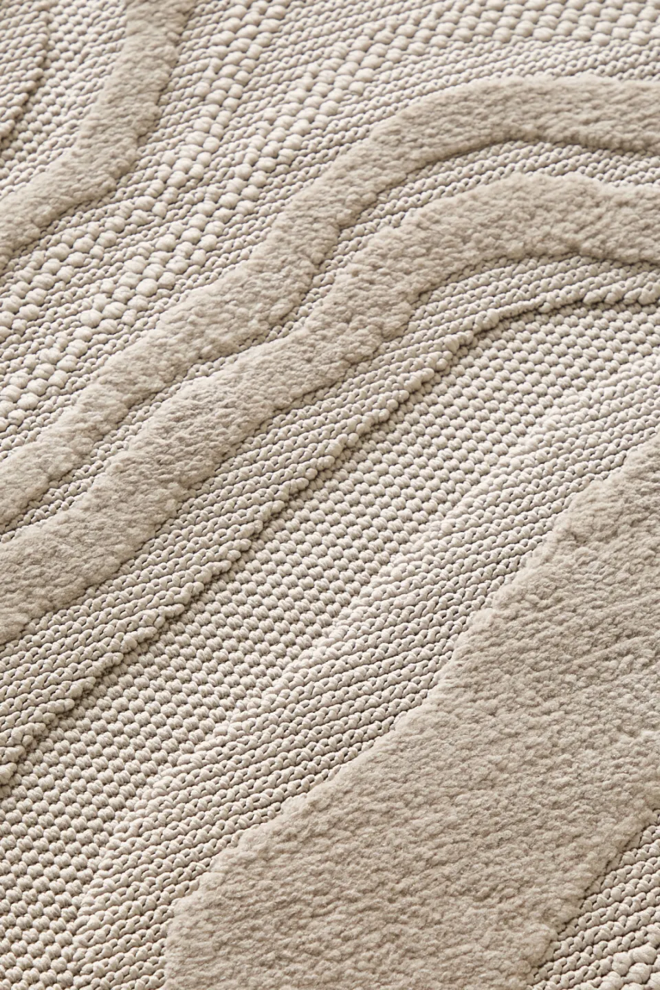 NOUS Living Teal vloerkleed taupe, foto 4