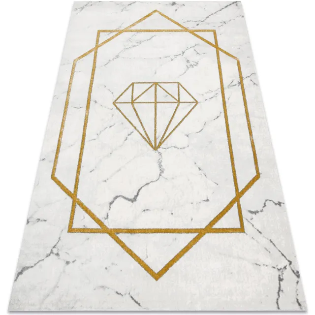 RUGSX Kleden Rugsx Tapijt EMERALD exclusief 1019 glamour, stijlvol di 120x170 cm Beige