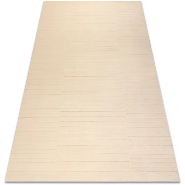 RUGSX Kleden Rugsx Wollen tapijt TEXTURA 488.01.LA100 OSTA - Lijnen, 200x300 cm Beige