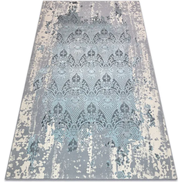 RUGSX Kleden Rugsx Tapijt CORE W3824 Ornament Vintage - structureel, 80x150 cm Grijs