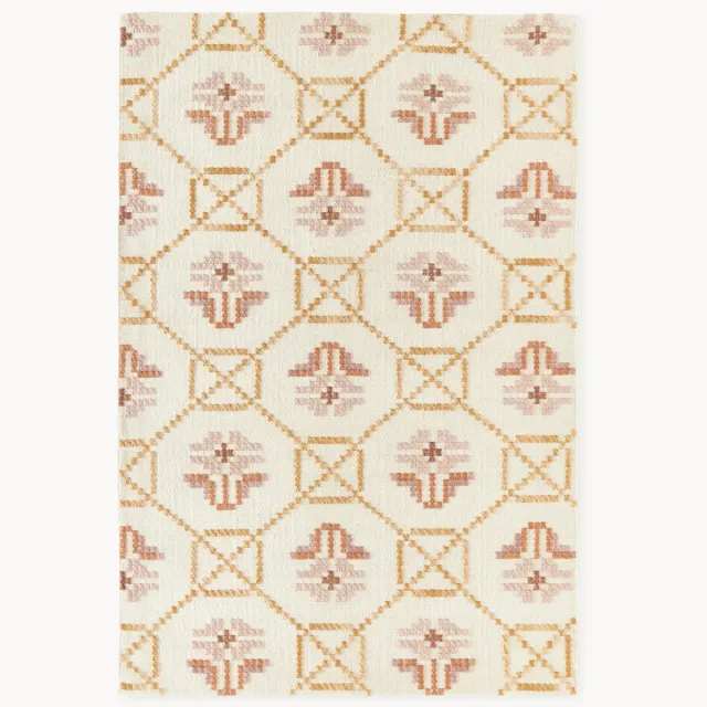 Westwing Collection Handgetuft wollen vloerkleed Nava Beige