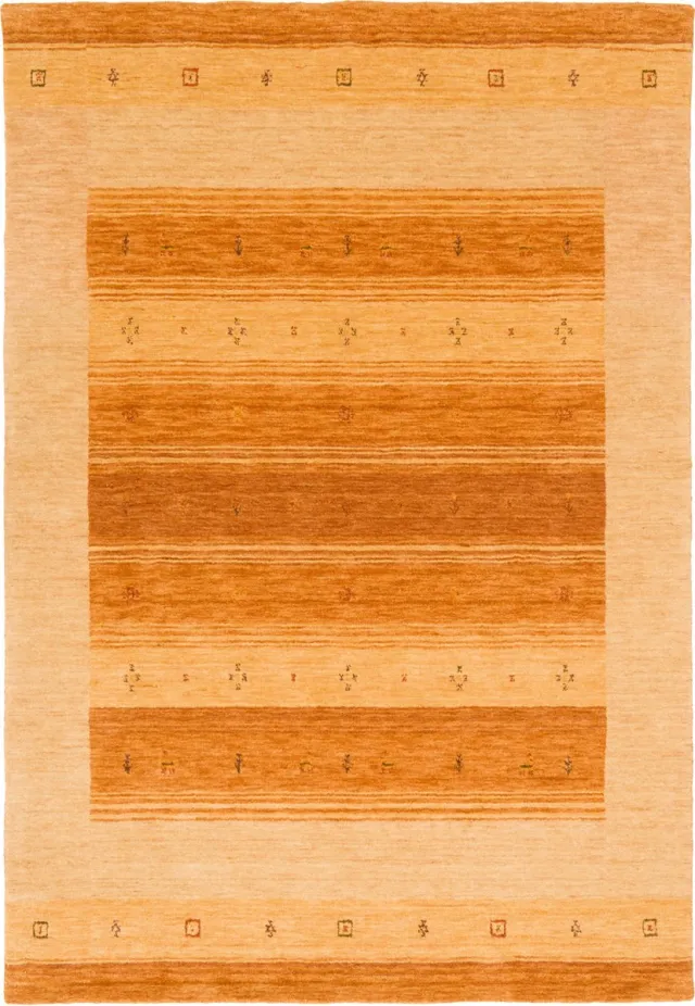 Pergamon Natuurlijke Wol Vloerkleed Gabbeh Esta Beige