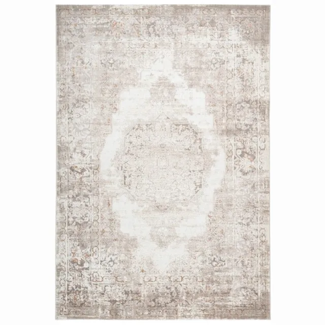 Muratap Paris Antik Laagpolig Velvet Vloerkleed Taupe/Beige- 80x150 CM