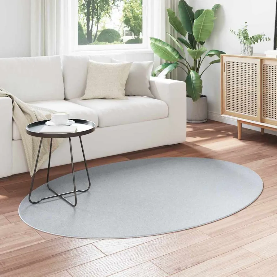 vidaXL Tapijt HUARTE Grijs 120 x 170 cm 100% Polyester, foto 2