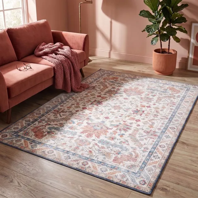 Fraai Vintage vloerkleed - Azara Persia Lichtblauw | Sfeervol blauw
