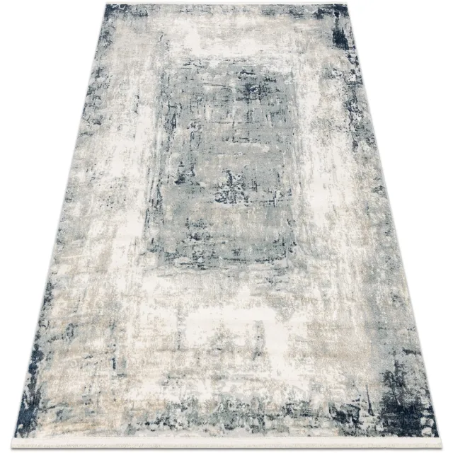 RUGSX Kleden Rugsx DISTIN 0845A wit / marineblauw / blauw 120x170 cm