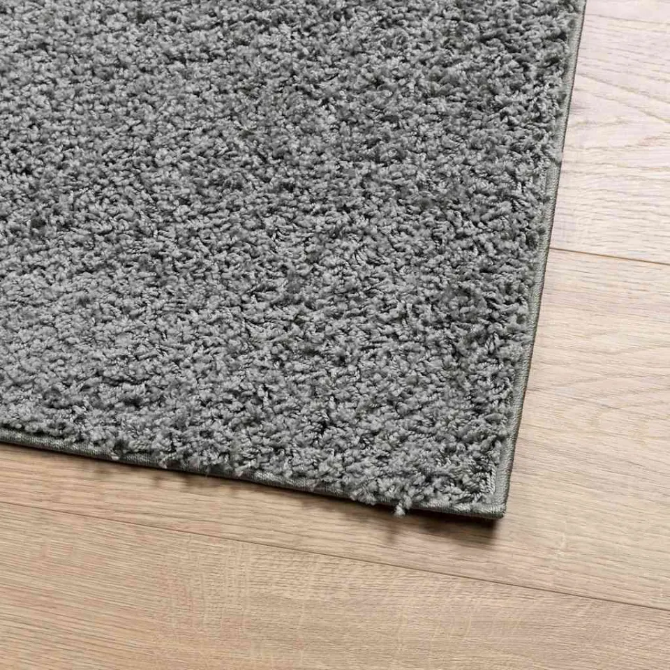 vidaXL Vloerkleed PAMPLONA shaggy hoogpolig modern 80x150 cm groen, foto 4