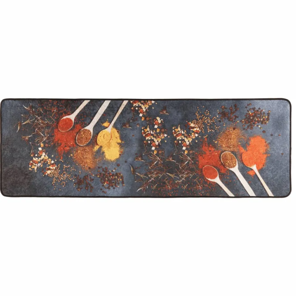 vidaXL Keukenmat wasbaar 60x180 cm meerkleurig, foto 2