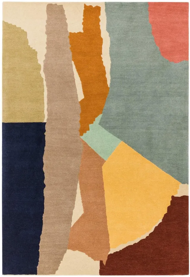 Eazy Living Easy Living - Reef-Abstract-multi Vloerkleed - 160x230 - Rechthoek - Laagpolig Tapijt - Modern - Meerkleurig