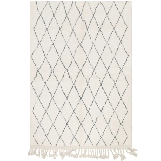 AFK Living Berbertapijt Marokkaans van zuivere wol beige
