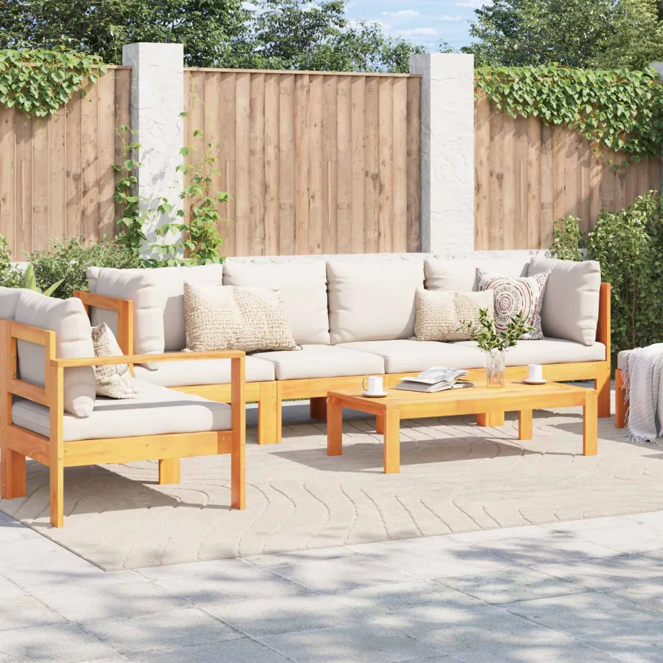 vidaXL Binnen- en buitentapijt PALMERAS Beige 240 x 340 cm Polyester, foto 3