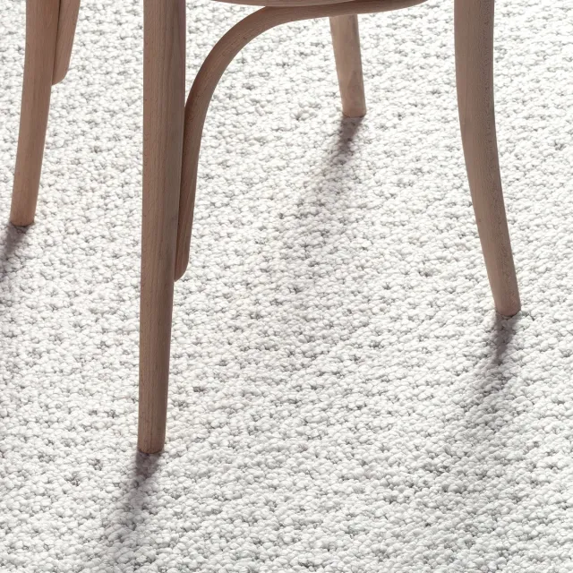 TESSO LIVING Premium Natural Look Vloerkleed – Bubble Crème-Grijs - 240 x 300 cm