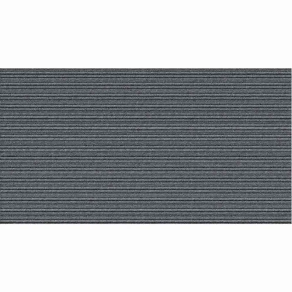 vidaXL Tapijt Loper Grijs 80 x 150 cm Stof