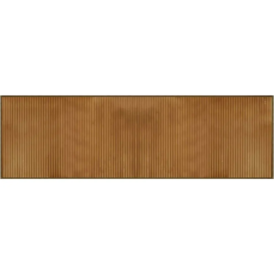 vidaXL Vloerkleed rechthoekig 60x200 cm bamboe bruin, foto 3