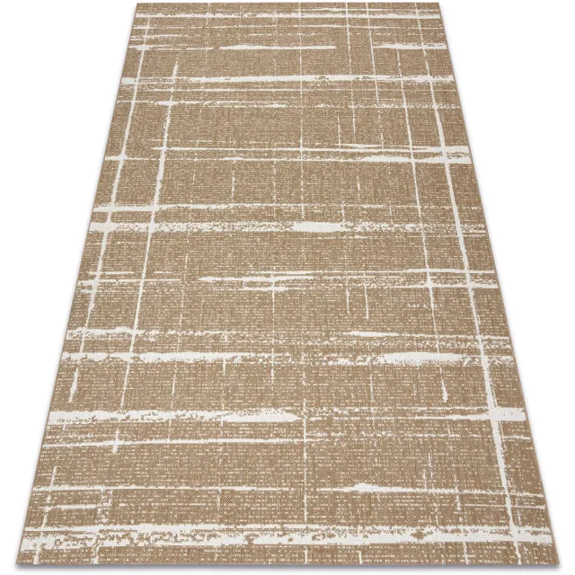 RUGSX Kleden Rugsx FLAT 48965265 Sisal tapijt Trellis vintage - 200x290 cm Beige