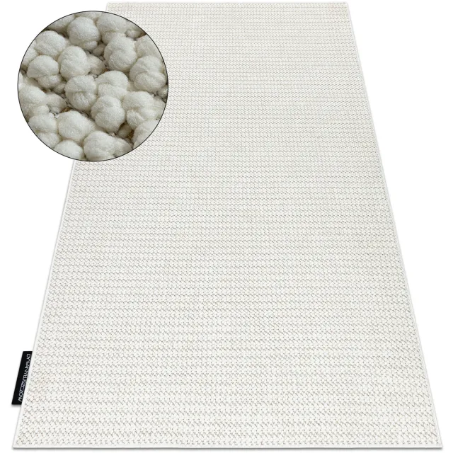 RUGSX Kleden Rugsx Tapijt CASABLANCA LOOP wit, lus, zacht 150x200 cm