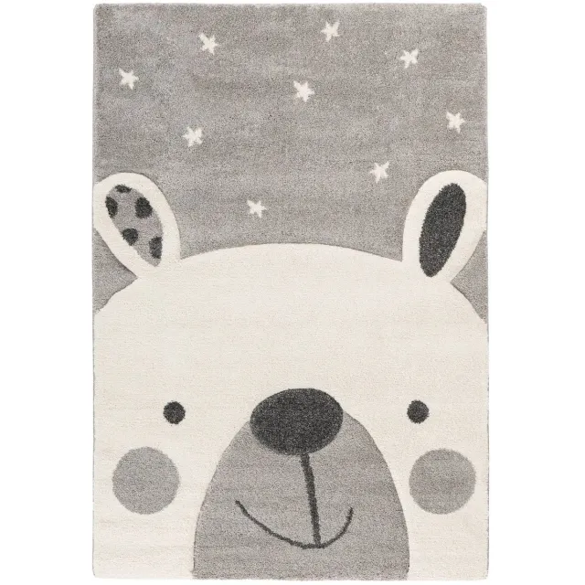 Dutch XXL Kindervloerkleed | Tapijt | Australia | Beer | Zilver