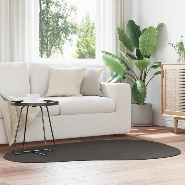 vidaXL Tapijt HUARTE Antraciet 120 x 170 cm Polyester, foto 2
