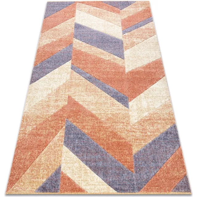 RUGSX Kleden Rugsx Tapijt FEEL 5673/17931 Zilverspar beige /terraco 80x150 cm Multicolour
