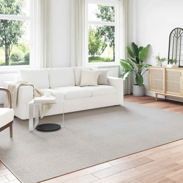 vidaXL Binnen kleed LUGO Crèmekleurig 200 x 280 cm Polyester, foto 2