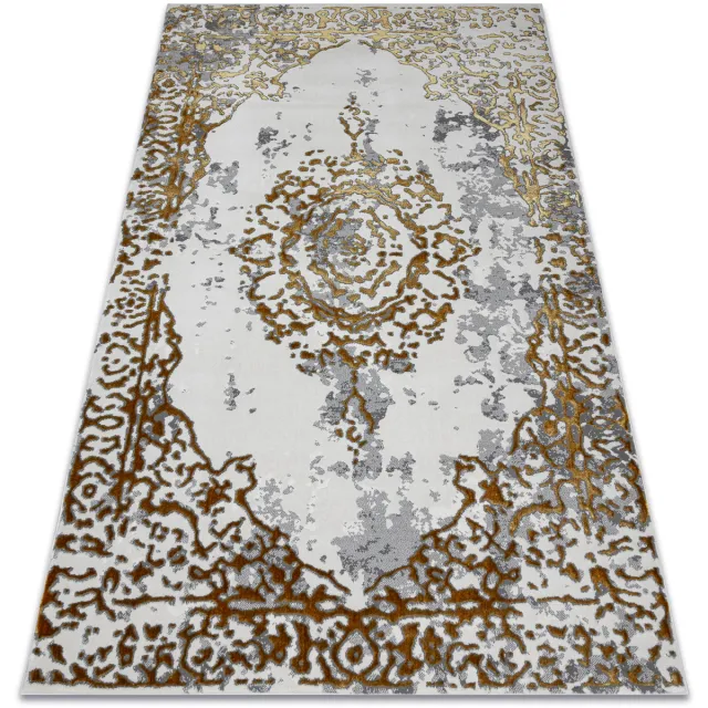 RUGSX Kleden Rugsx Tapijt ALLURE 1961 Ornament, frame - Structureel, 80x150 cm Goud