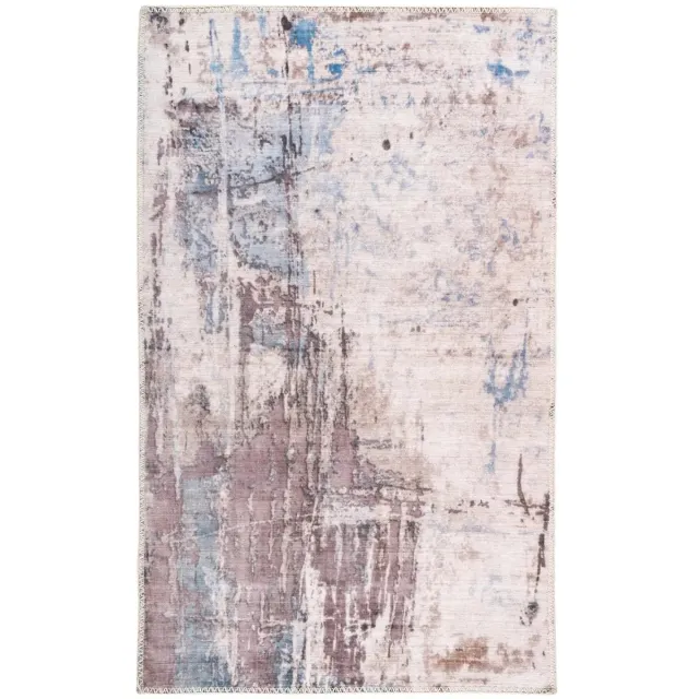 Dutch XXL Design Vloerkleed | Tapijt | Peron | Abstract | Grijs/Taupe Grijs / Taupe