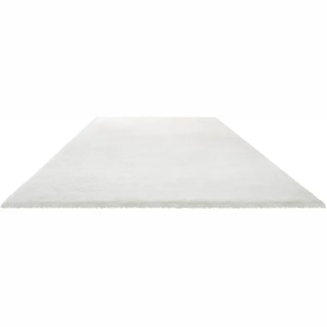Vevor Hoogpolig Vloerkleed 3048x2438 mm, Pluizig Woonkamer Vloerkleed met Drielaags Materiaal, 35 mm Poolhoogte, voor Woonkamer, Slaapkamer, Loungehoek, Pluisvrij en Zacht, Wit