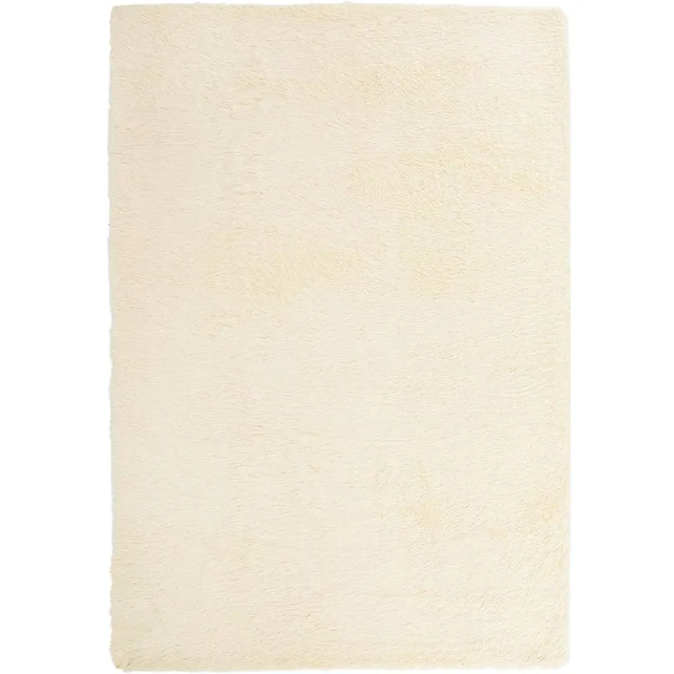 vidaXL Hoogpolig vloerkleed NAVARRA 200x290 cm polyester crèmekleurig, foto 3