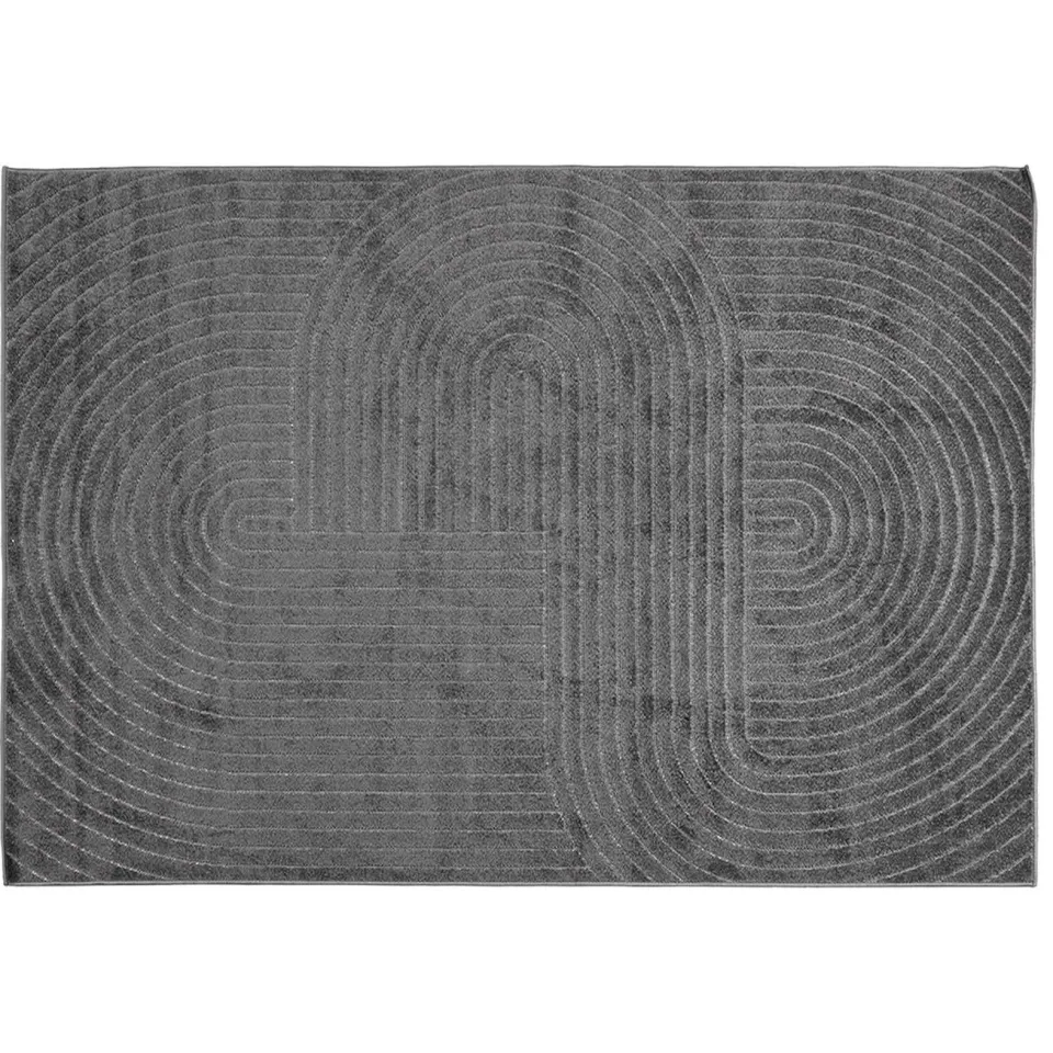 vidaXL Binnen- en buitentapijt PALMERAS Antraciet 240 x 340 cm Anthraciet