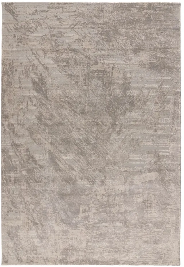 Dutch XXL Modern Vloerkleed | Tapijt | Calais | Abstract | Zilver | 160x230 cm