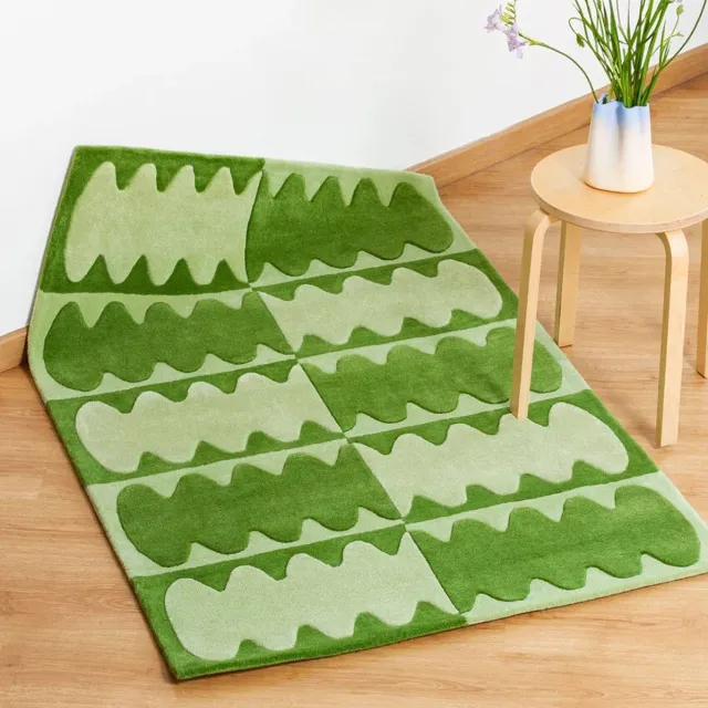 Tarta Gelatina vloerkleed Pickle - 120x180 cm Groen