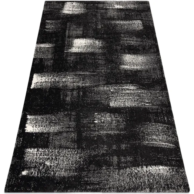 RUGSX Kleden Rugsx Tapijt GNAB 60619733 Abstractie modern zwart