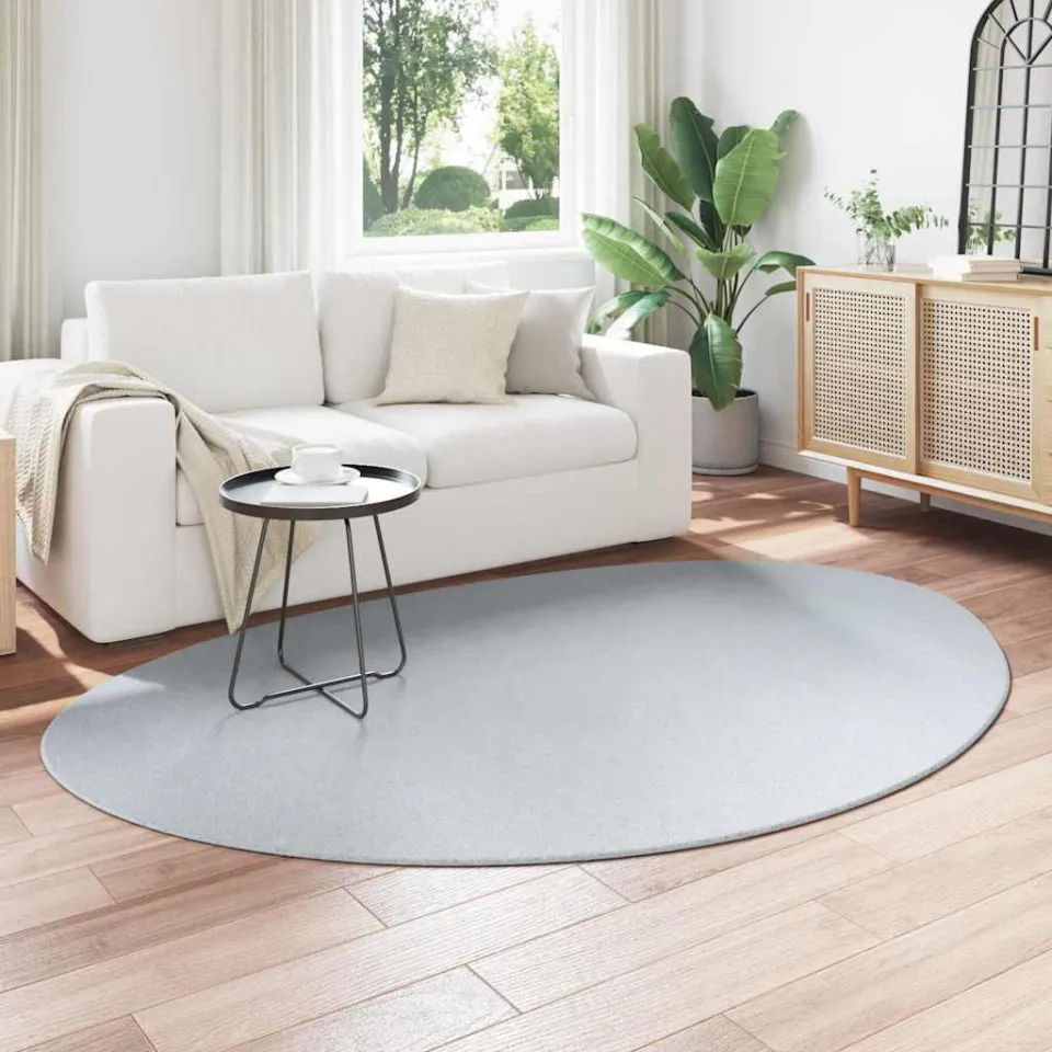 vidaXL Tapijt HUARTE Grijs 160 x 230 cm Polyester, foto 3