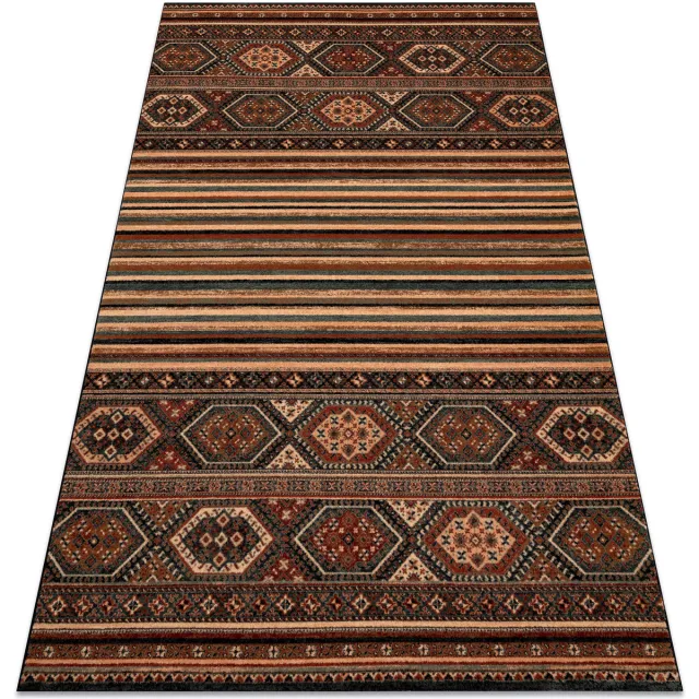 RUGSX Kleden Rugsx Wollen tapijt KASHQAI 4356 500 etnisch terracotta 240x340 cm Rood