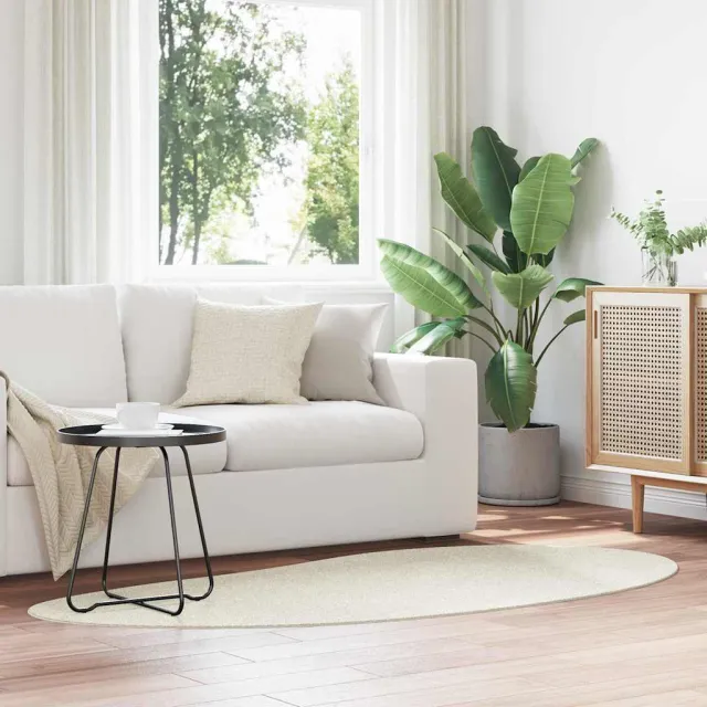 vidaXL Tapijt HUARTE Crèmekleurig 100 x 200 cm Polyester, foto 2